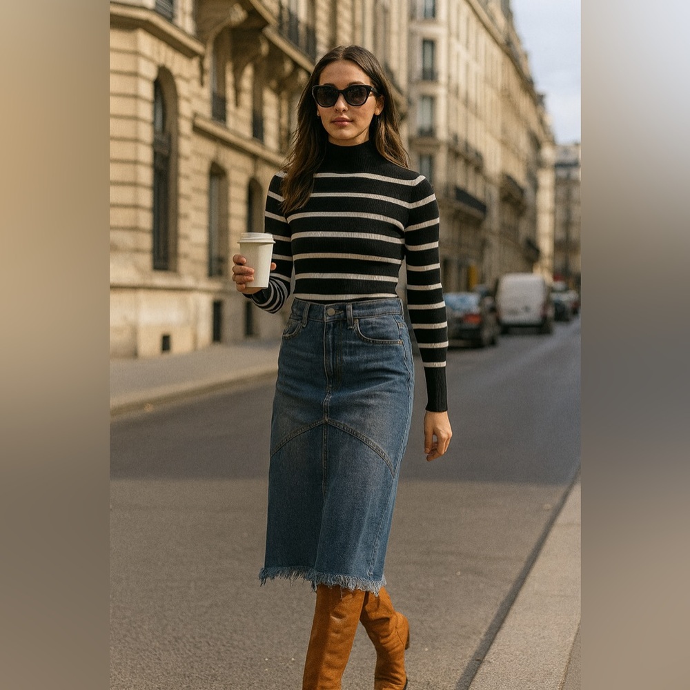Fall $10 SALE🍂🍁

Otherwild Denim Midi Skirt